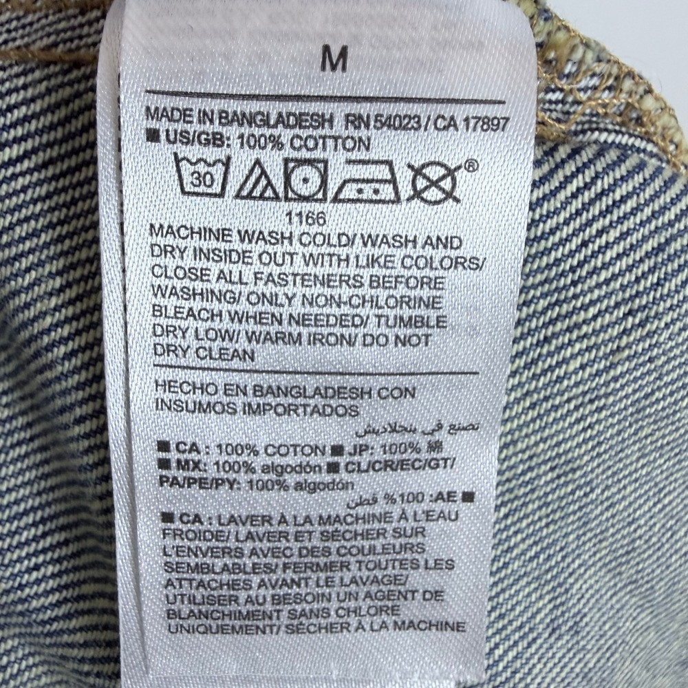 Banana Republic Jean Midi Dress M Zip Sleeveless Utility Western Casual Denim - Picture 6 of 11